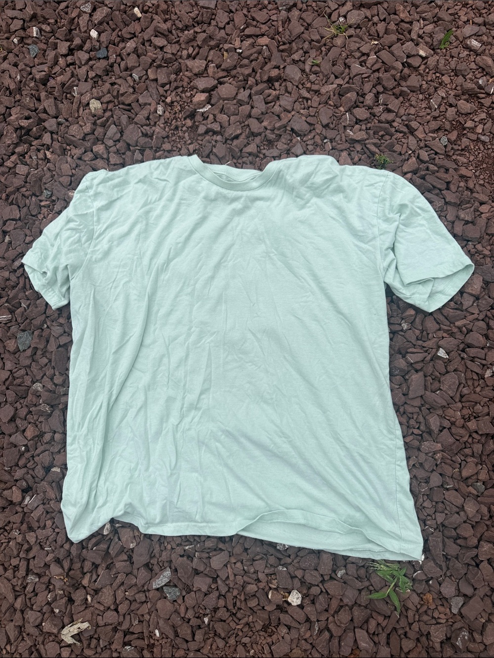 Everyday Crew Neck Tee in Mint Green